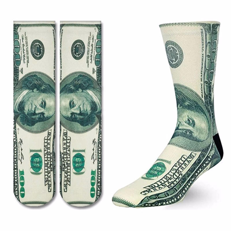 Full Color 3D Printing Polyester Tube Socks