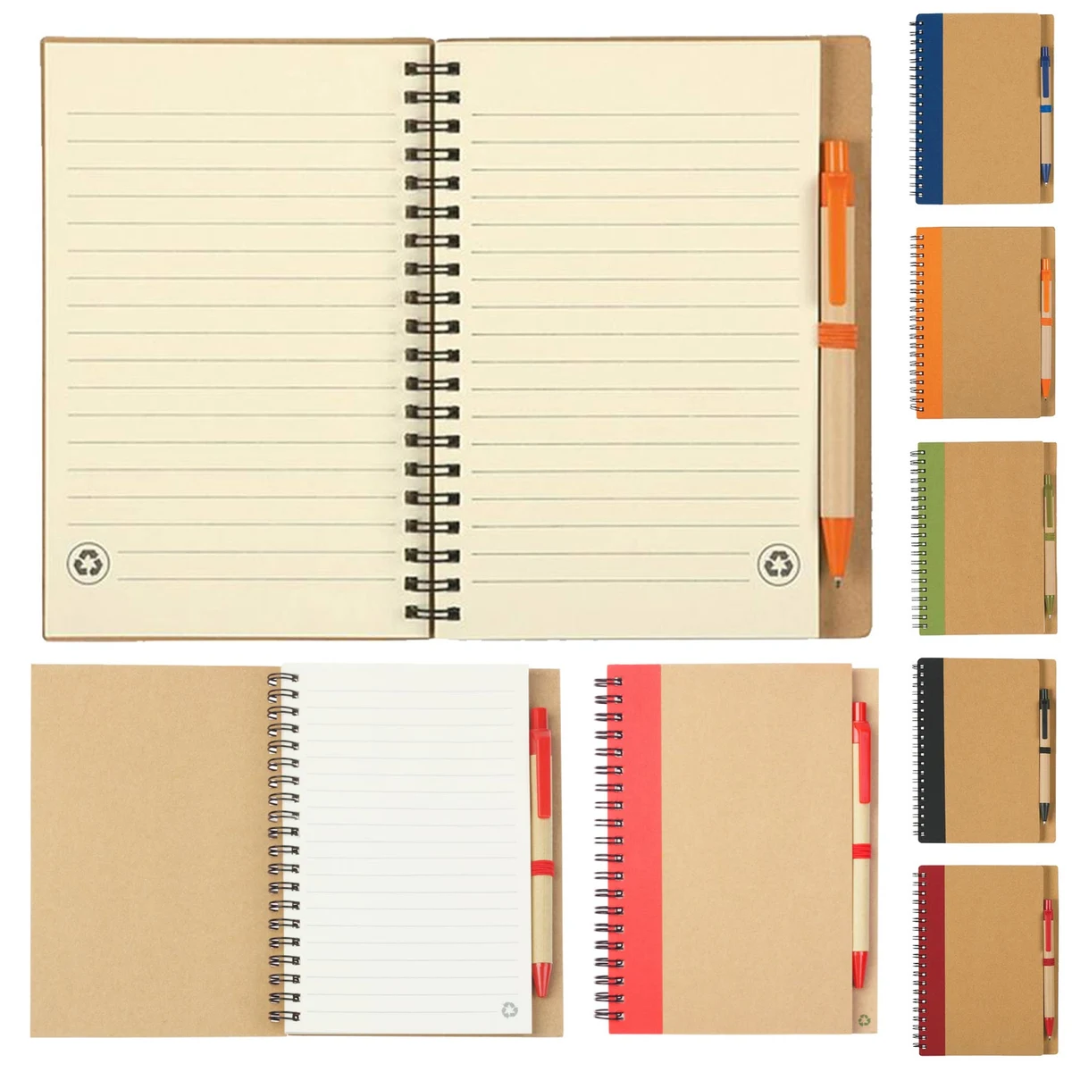 Eco-Inspried Notebook and Pens 1