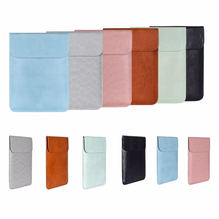 Solid color Leather tablet Sleeve