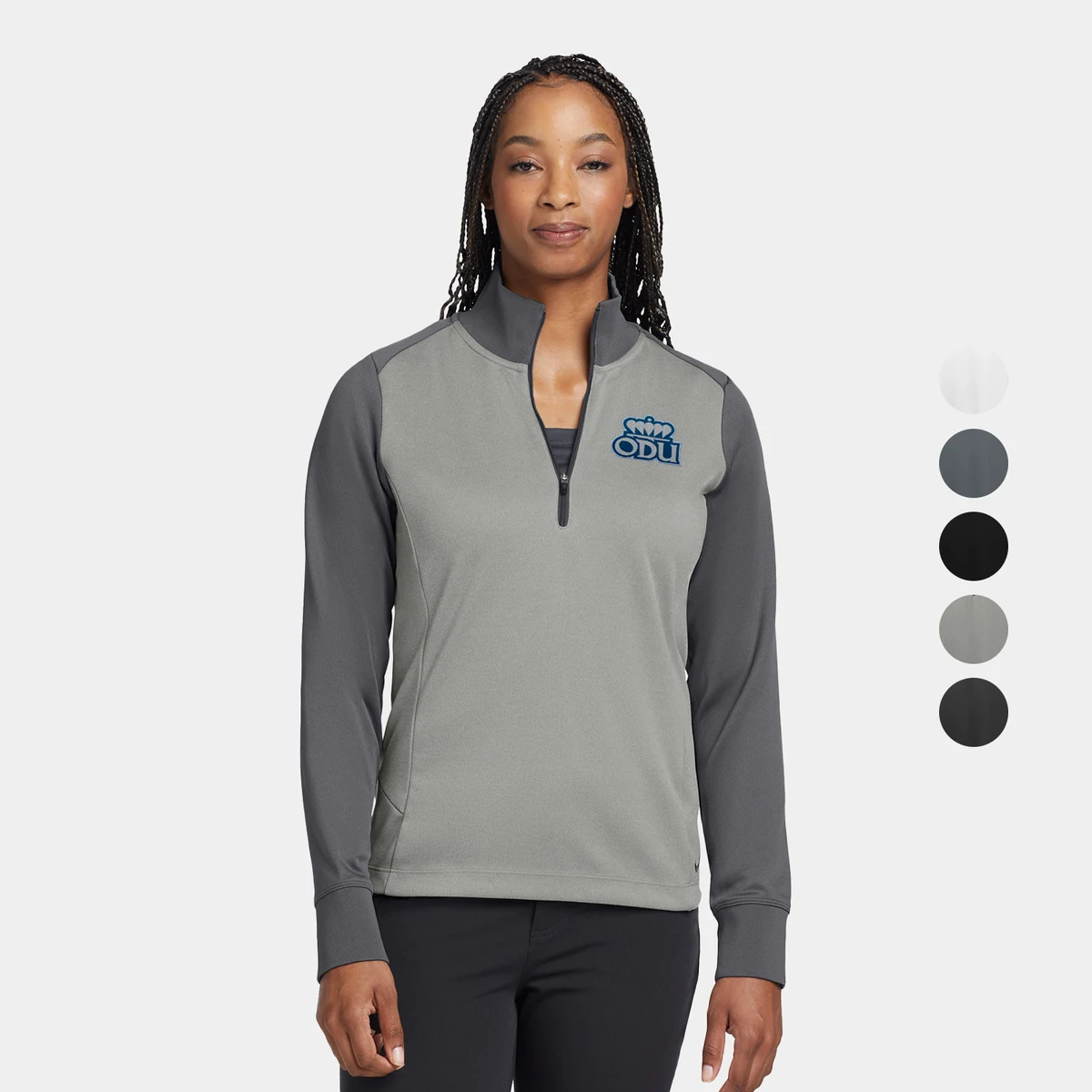 Nike Dry Element 1/2-Zip Cover-Up w/ Screen Print 5.5 oz. 1