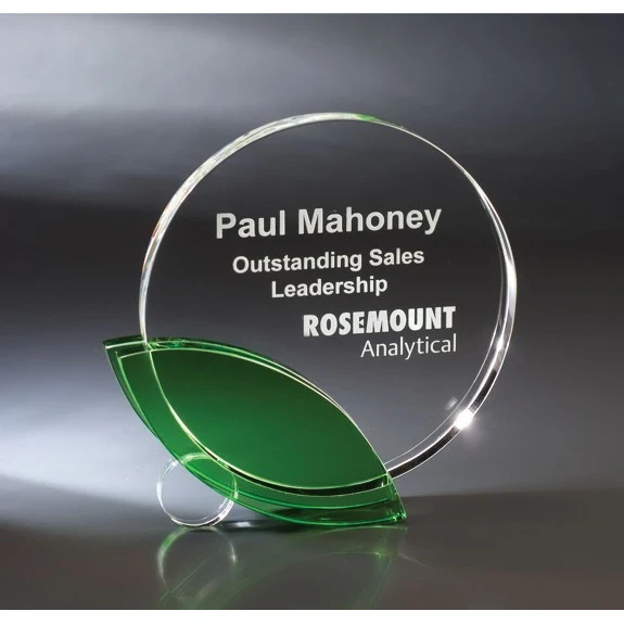 Contemporary Vistas Crystal Leaf Award 1