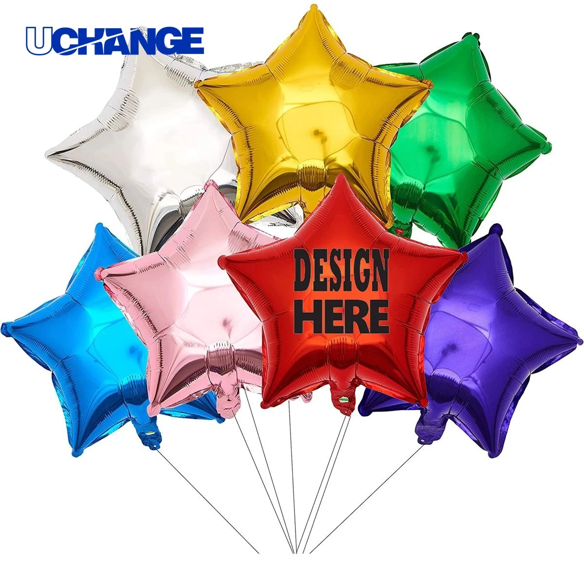 Star Shape Foil Mylar Balloon Decoration 1