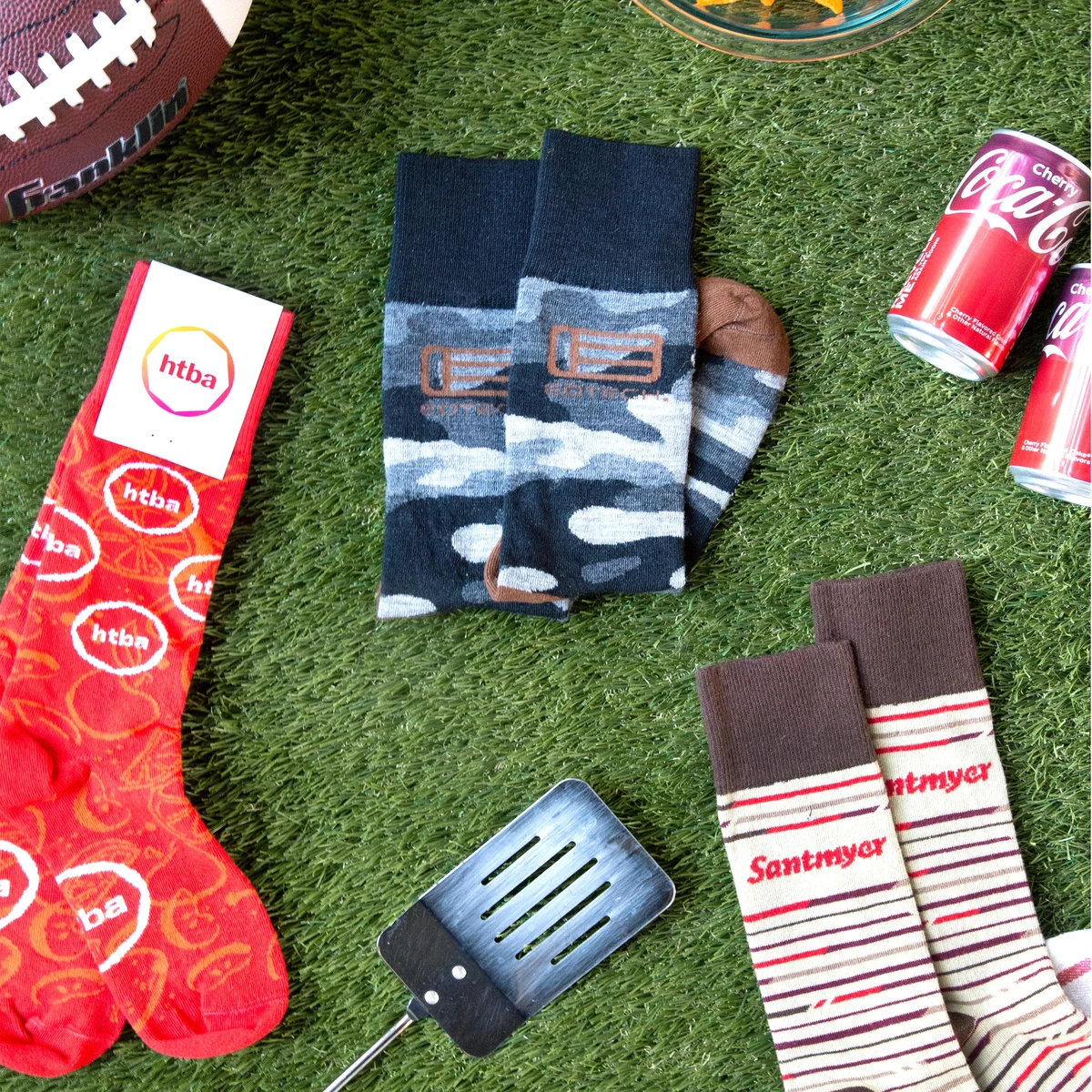 Regular Super Bowl Socks - Celebrate Game Day in Style - American Made 1