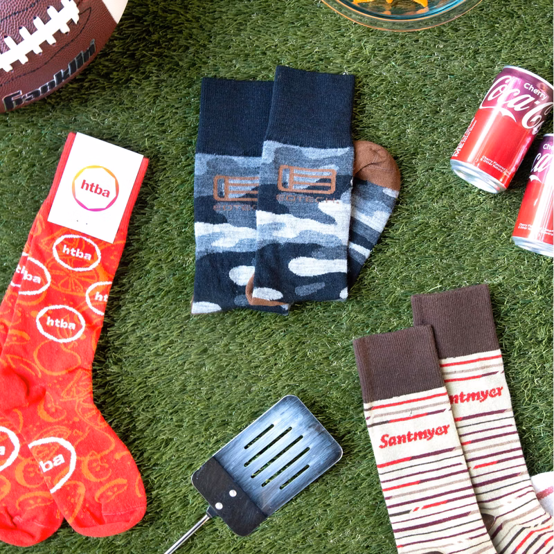 Regular Super Bowl Socks - Celebrate Game Day in Style - American Made