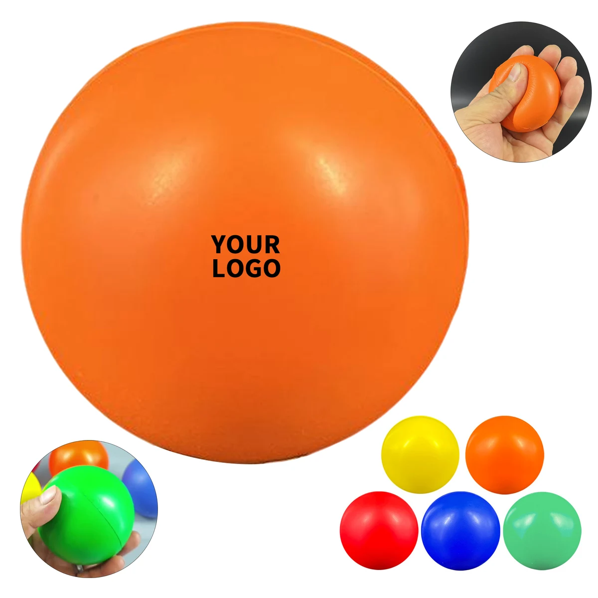 Polyurethane Foam Custom Shape Stress Relief Ball 1