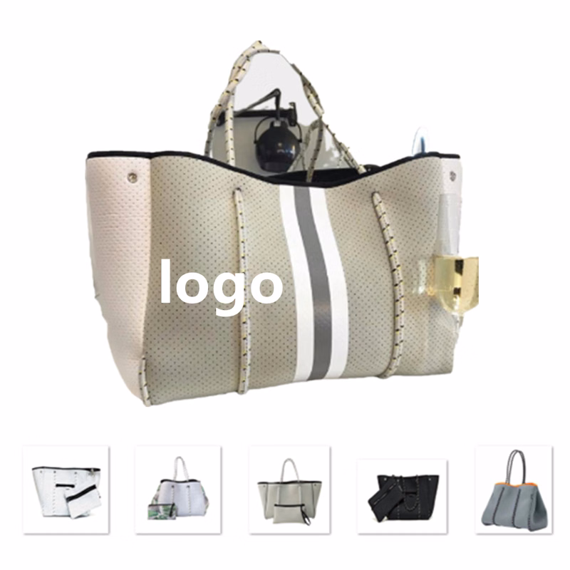 Waterproof Beach Tote Bag With Inner Mini Bag