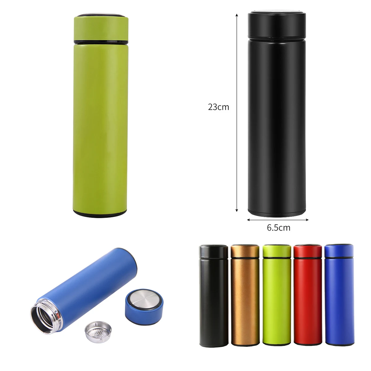 16 oz Double Wall Vacuum Insulated Bottle 1