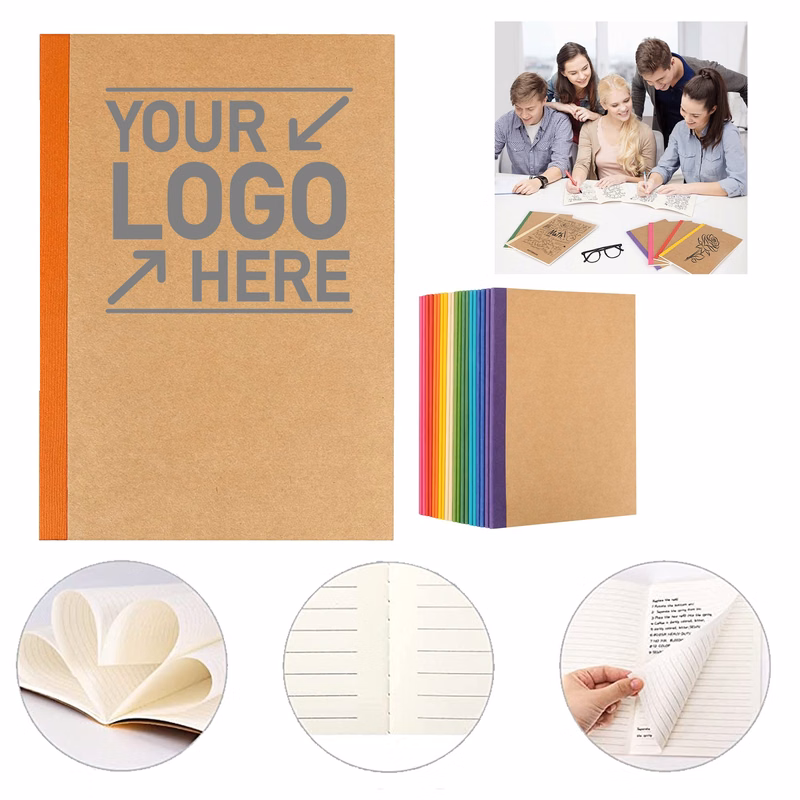 Soft Cover Kraft Notebooks
