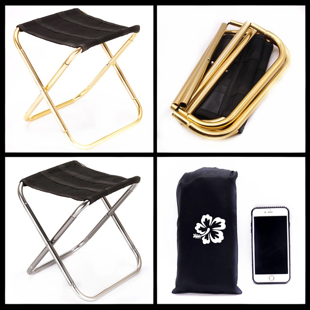 Triangle Aluminum Alloy Fishing Stool 1