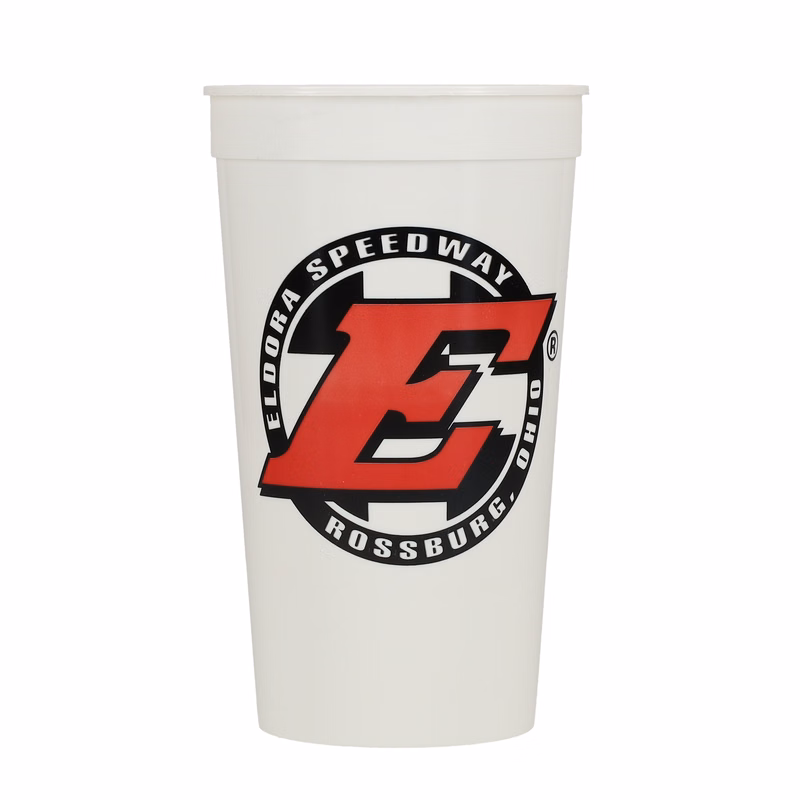 32 oz Stadium Cup Smooth White Hi-Speed Print