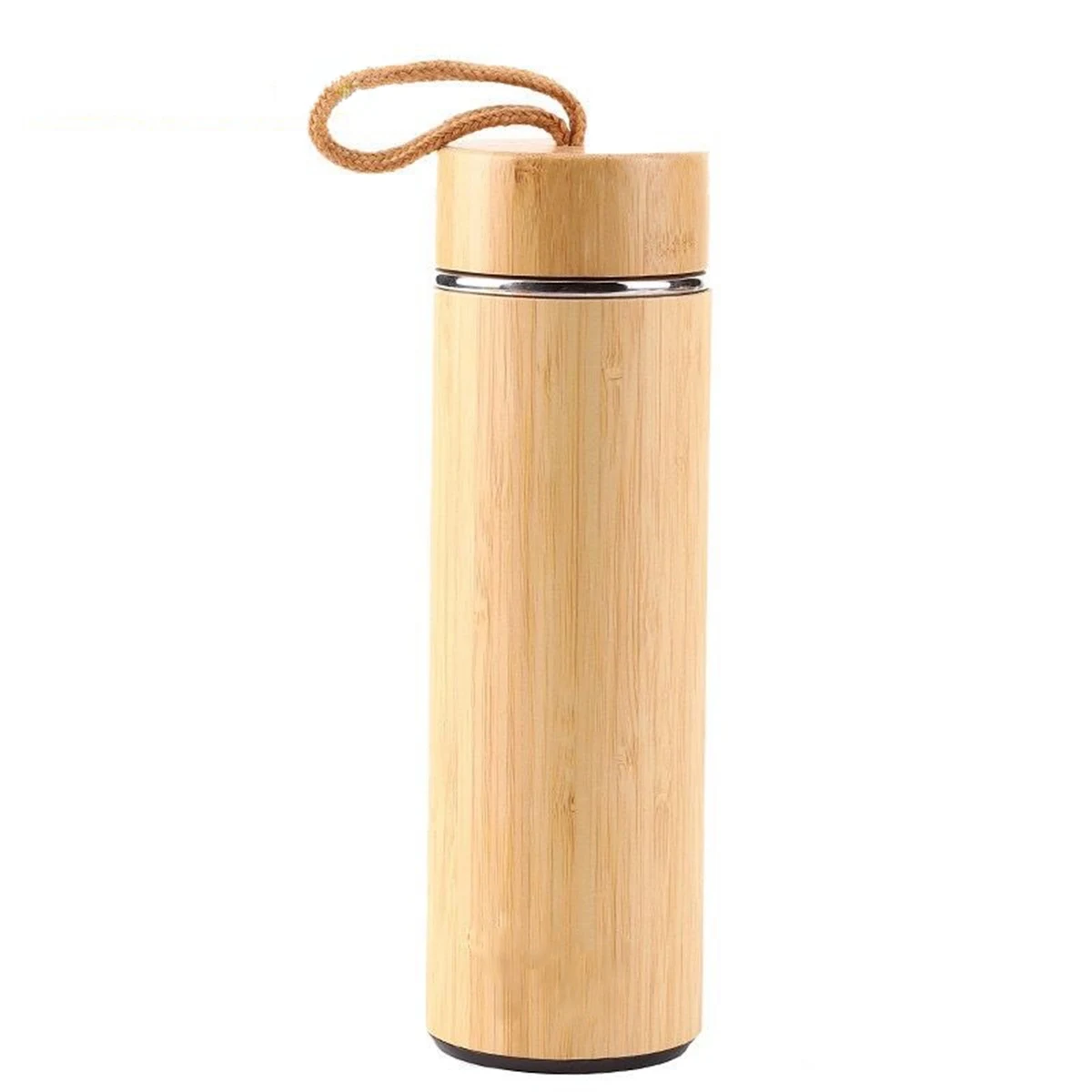 16 Oz. Bamboo Tumbler With Loose Leaf Tea Infuser 1
