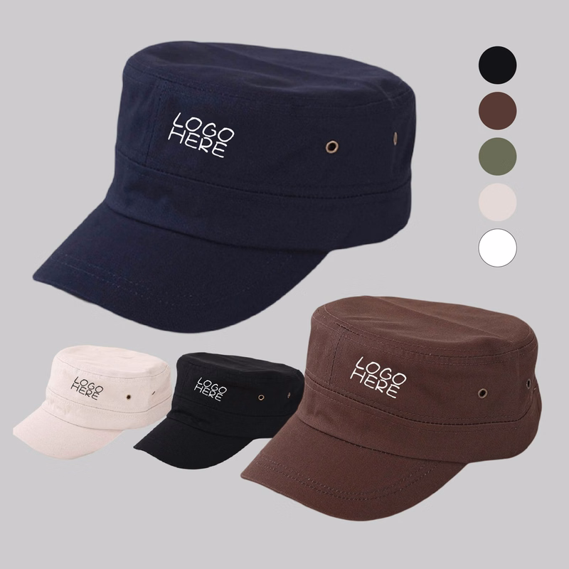 Cotton Summer Flat Hat For Men
