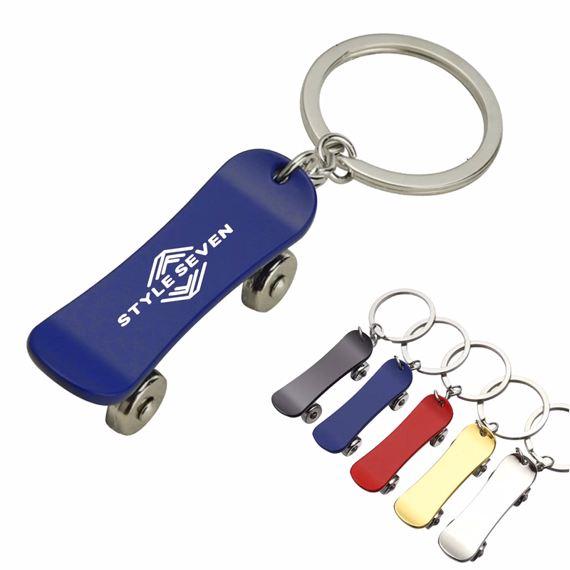 Skateboard Keychain Business Gift Customization Logo
