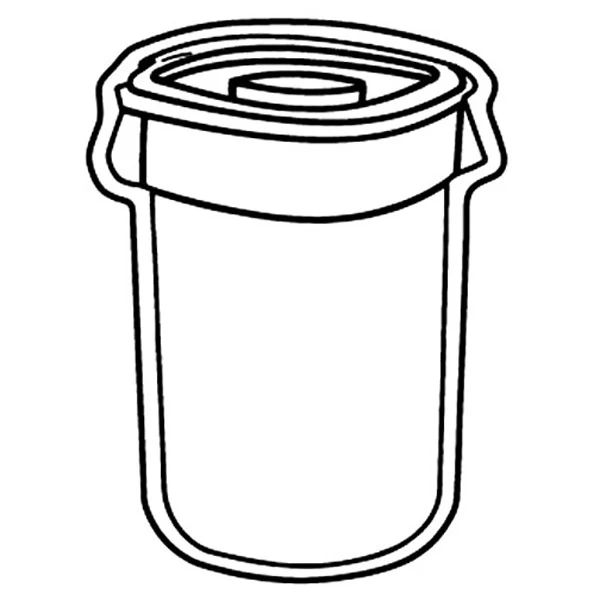 Trash Barrel Magnet - Full Color 1