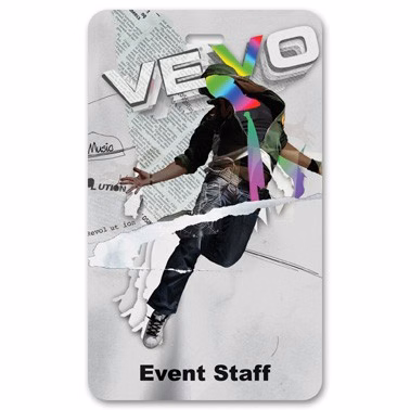 USA Made Laminated Event Tag (3"x5") Rectangle