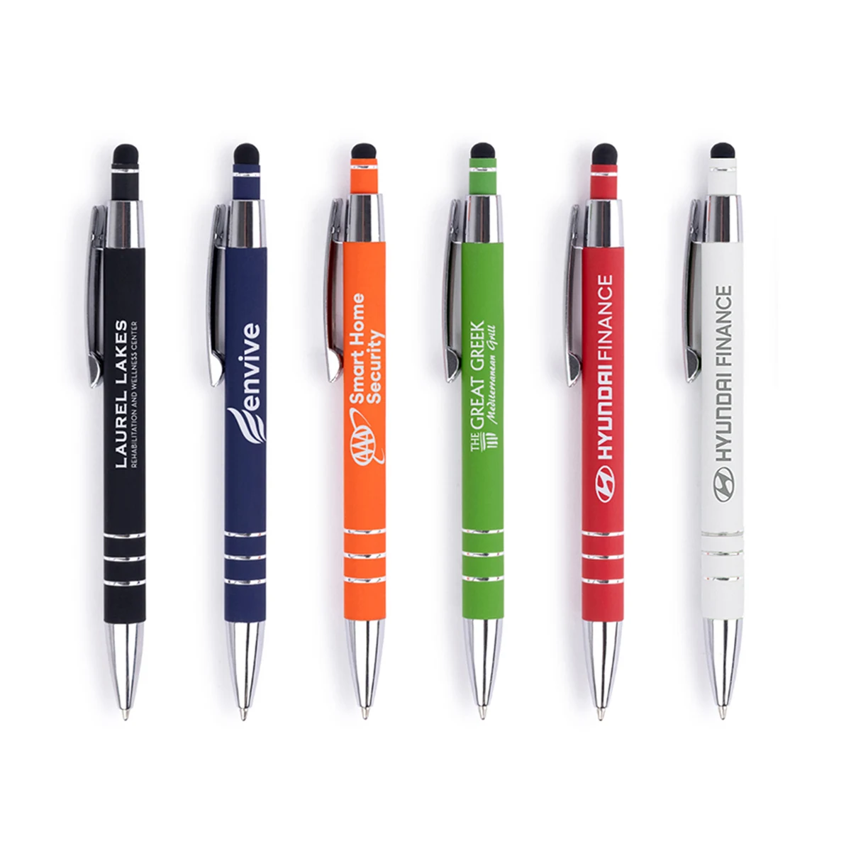 Karina Stylus Satin Soft Touch Click Metal Pen (CLOSEOUT) 1