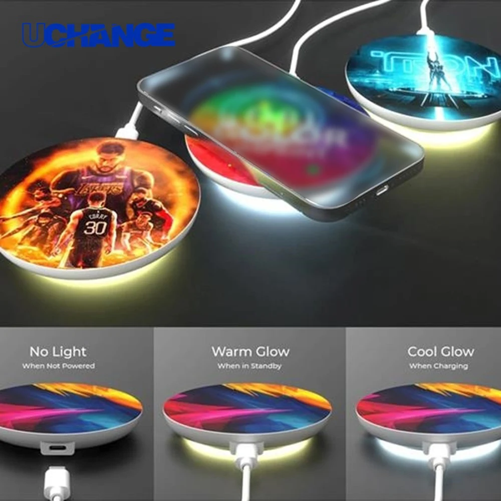 LED Light 15W Wireless Charger 1