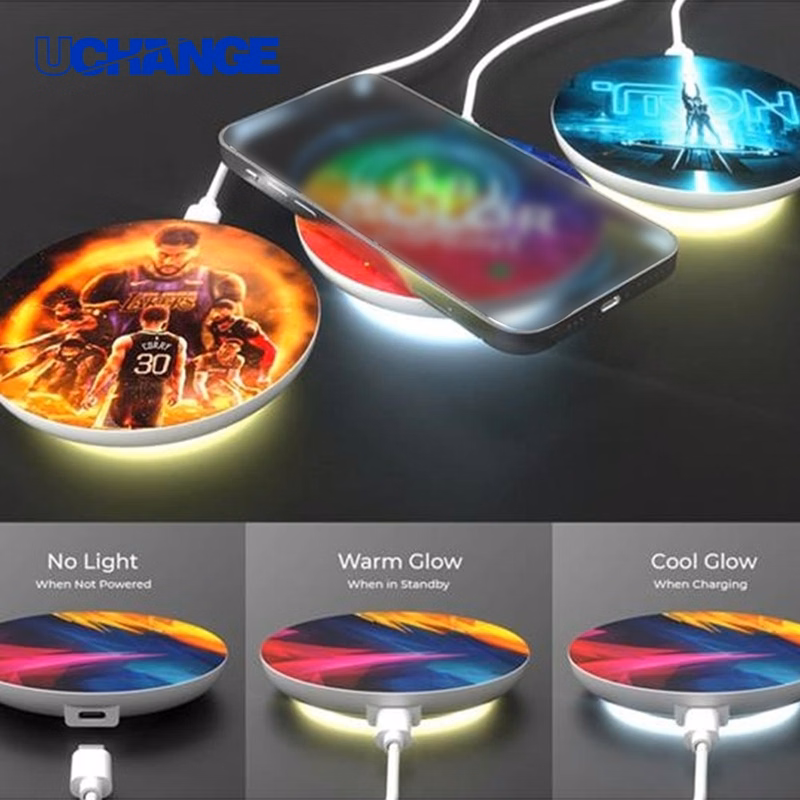 LED Light 15W Wireless Charger