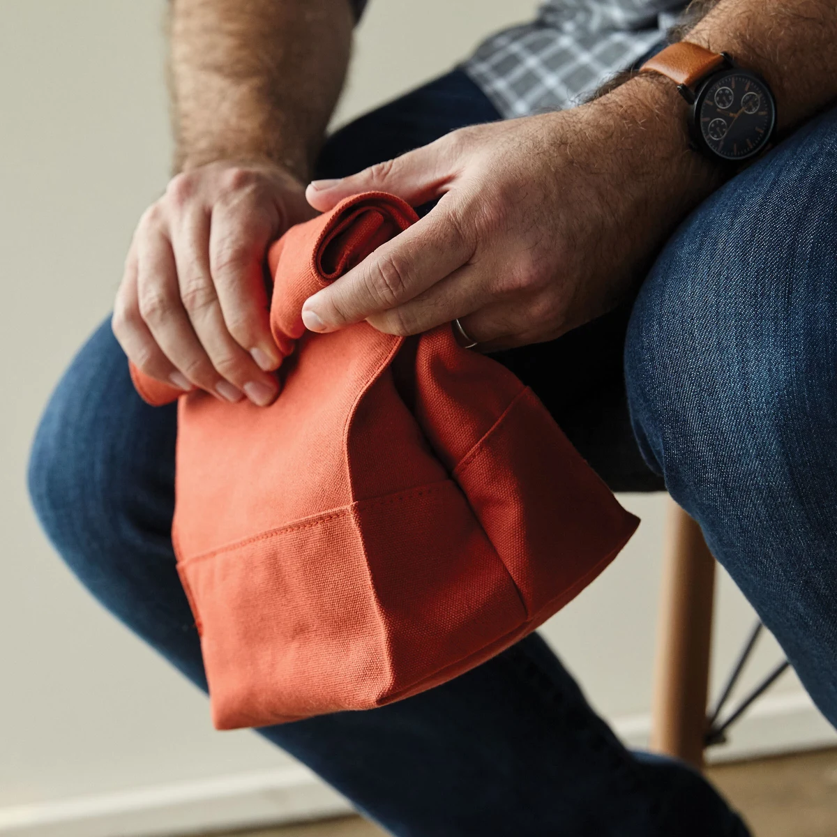 CITY CUT & SEW LUNCH BAG 1