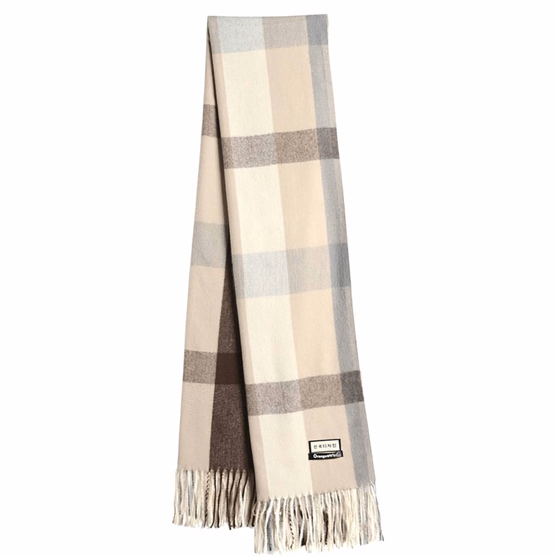 Winter Fashion Warm Plaid Scarf