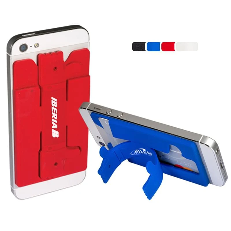 Quik-Snap Thumbs-Up Mobile Device Pocket/Stand 1