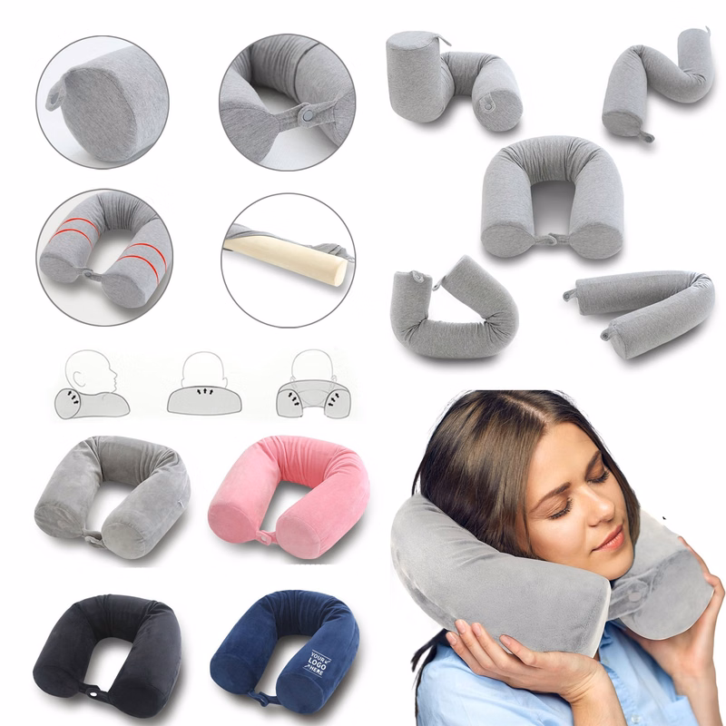 Twist Memory Travel Pillow