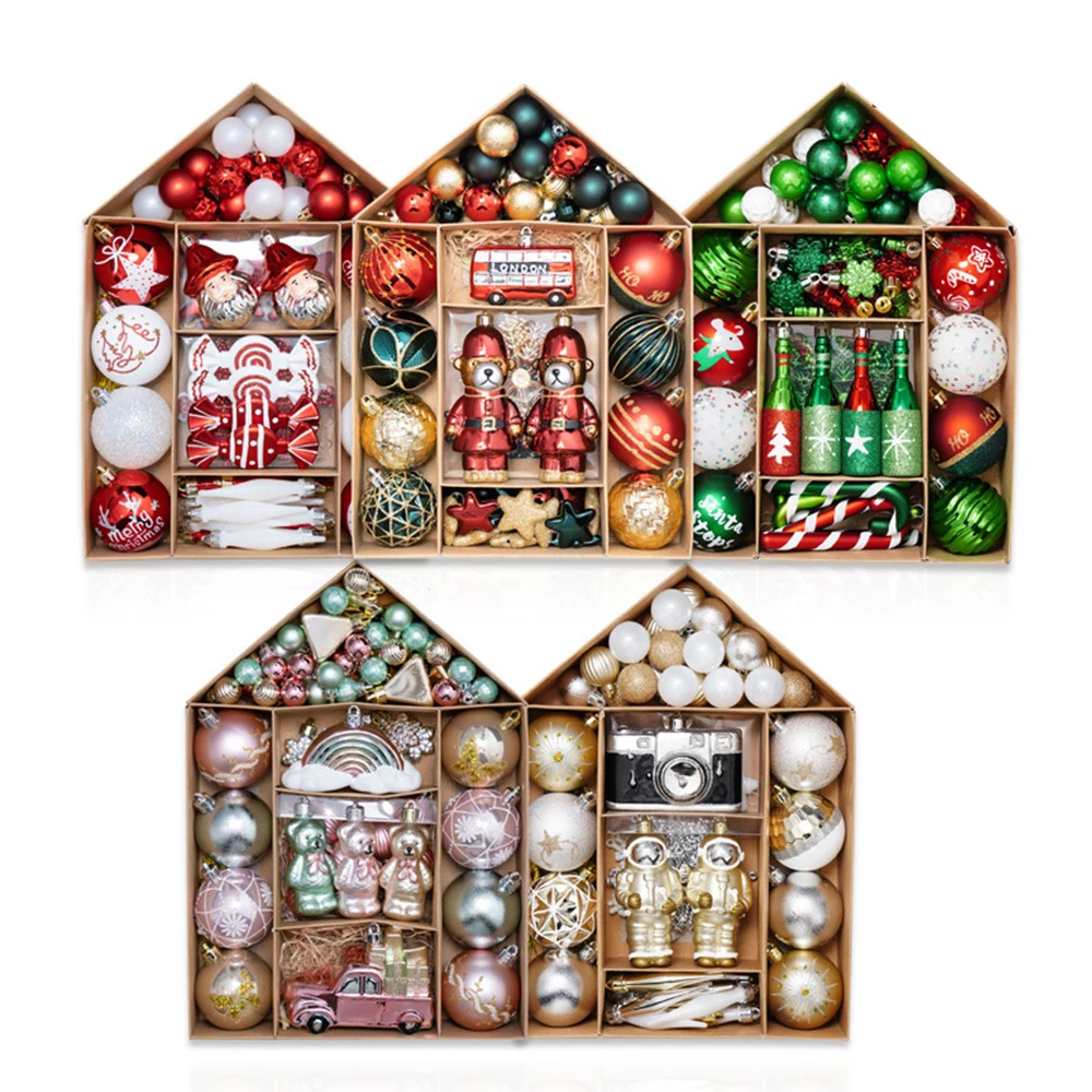 Christmas Tree 70pcs Decoration Set 1