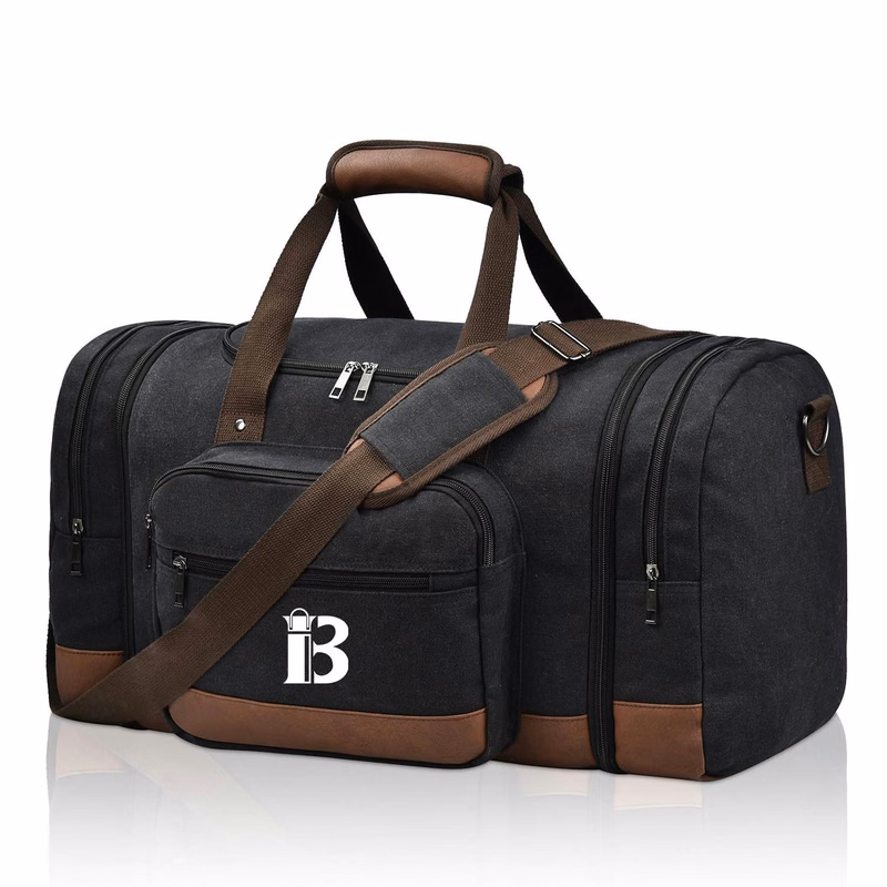 Expandable Canvas Duffle Bag