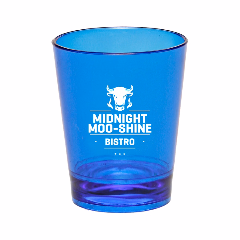 1.5 oz. QuickSip Translucent Plastic Shot Glass (1 Color Imprint)