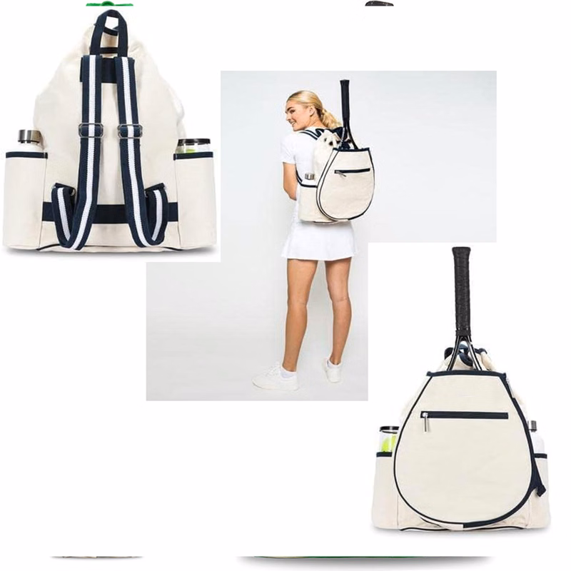 Tennis Canvas Backpack