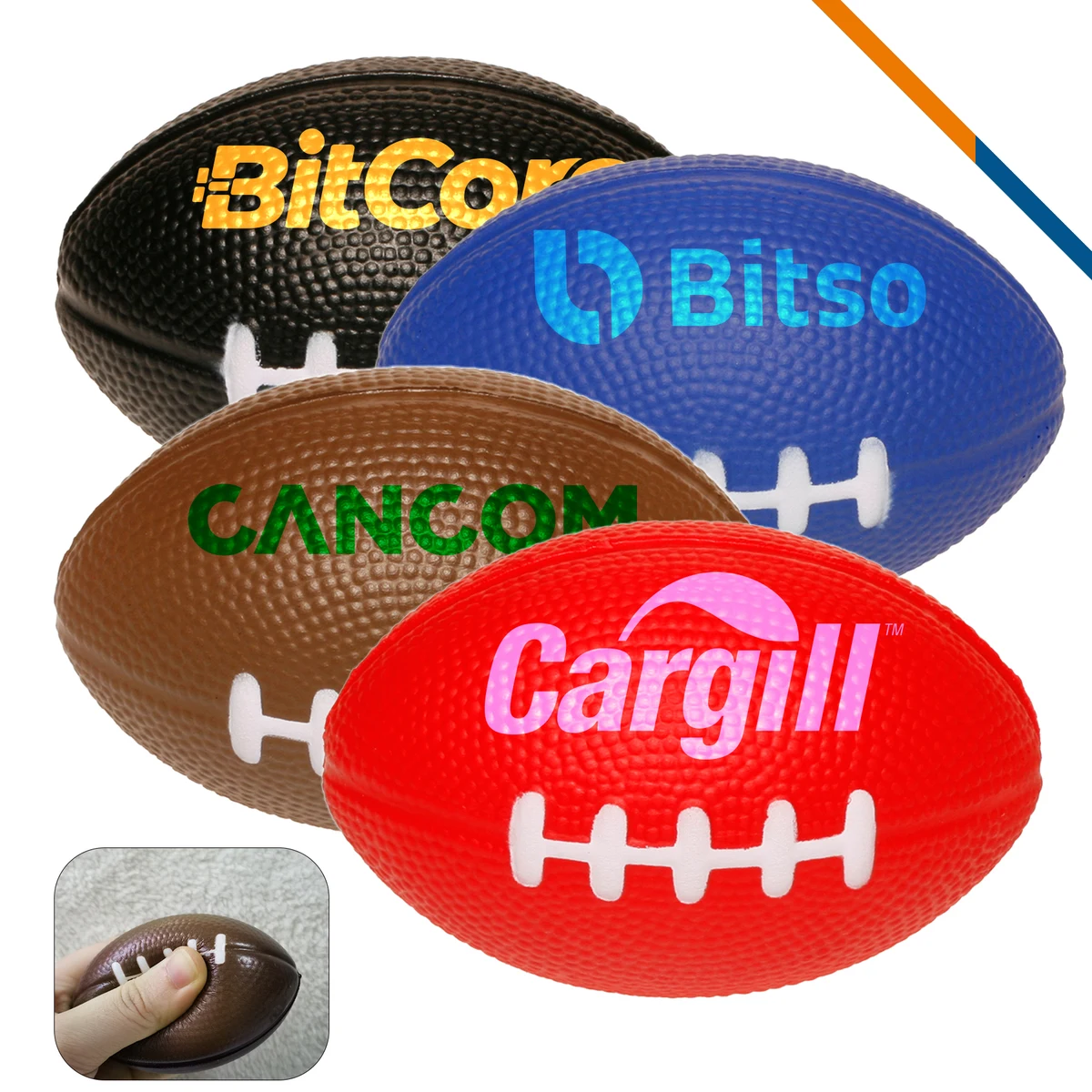 Peta Football Stress Ball 1