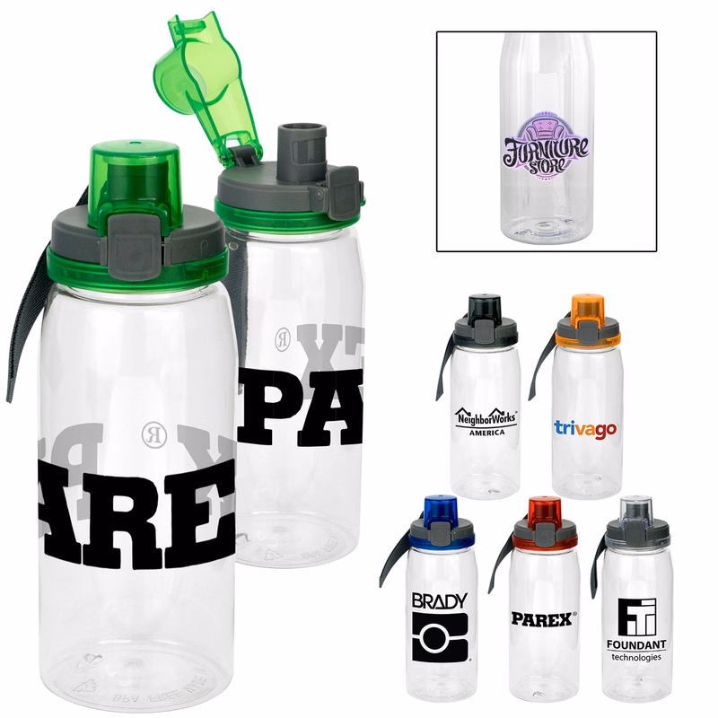 Locking Lid 25 oz. Recycled Bottle