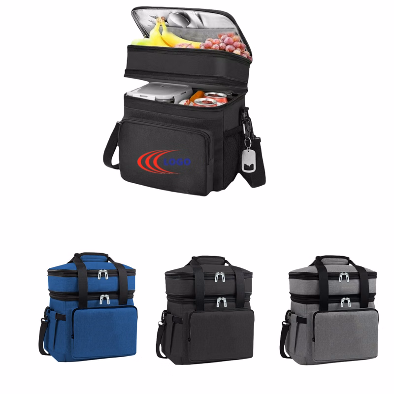 Oxford Fabric Double Deck Lunch Bag