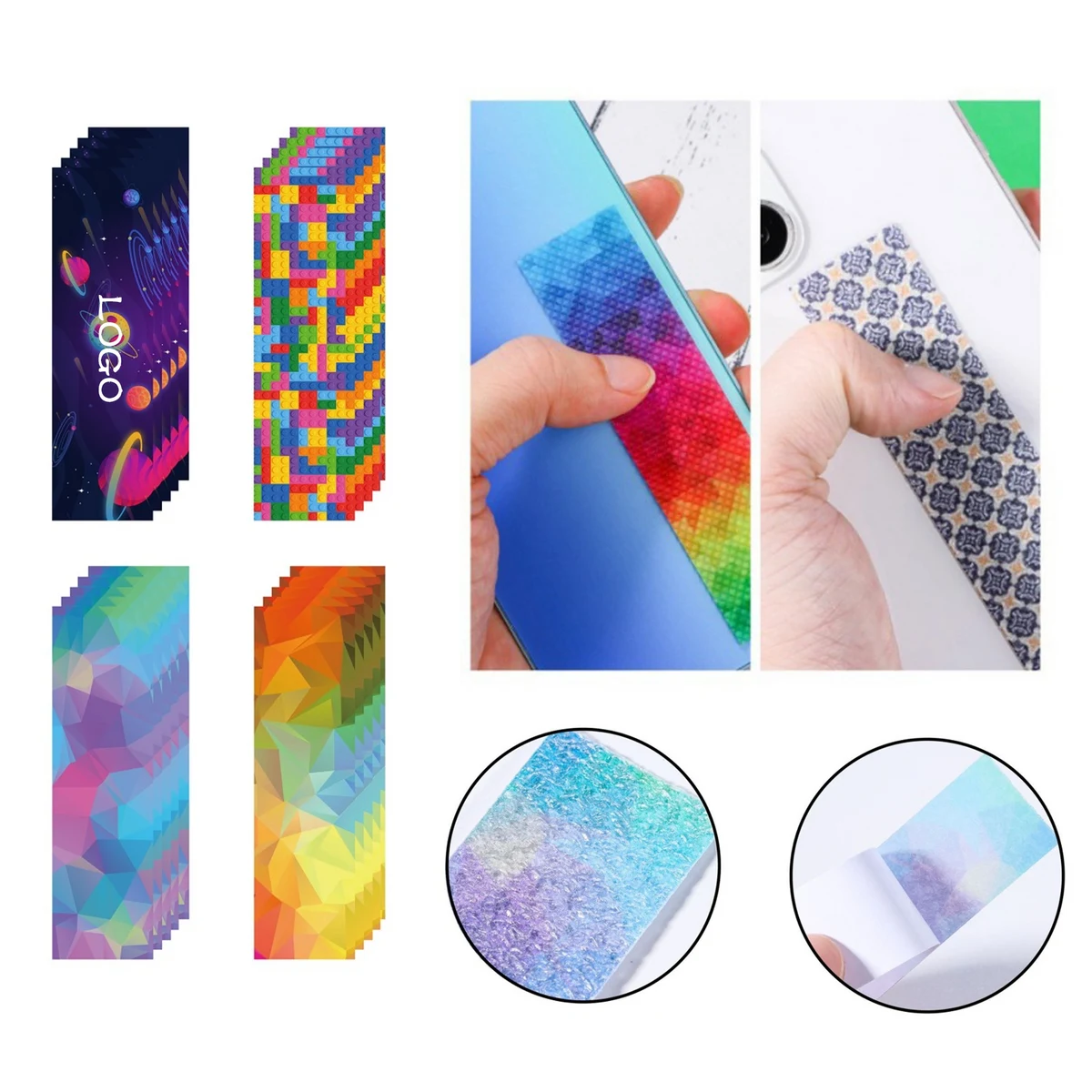 Concave Convex Pattern Fingertip Tactile Sensation Sticker 1