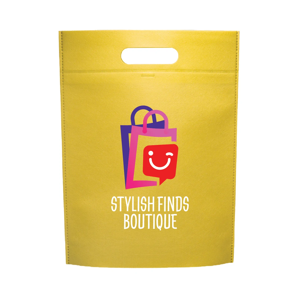 Sleek Non-Woven Tote Bag (Full Color Imprint) 1