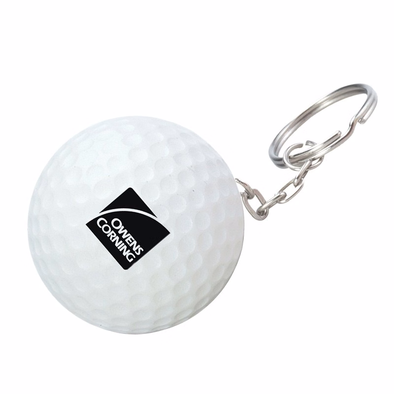 Golf Stress Ball Key Chain