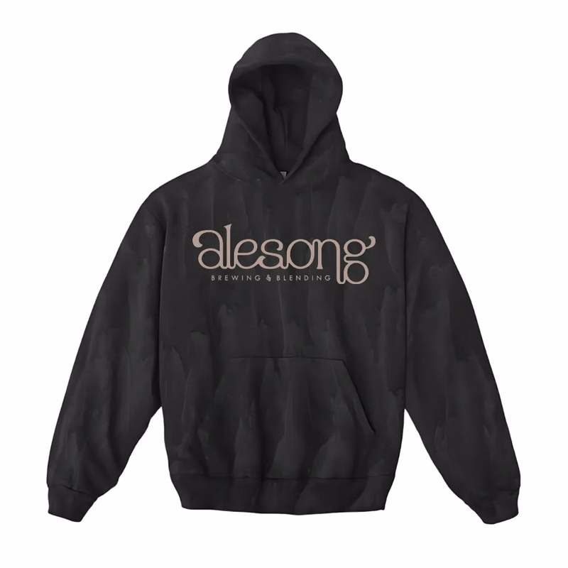 Fleece Pullover Drip Dye