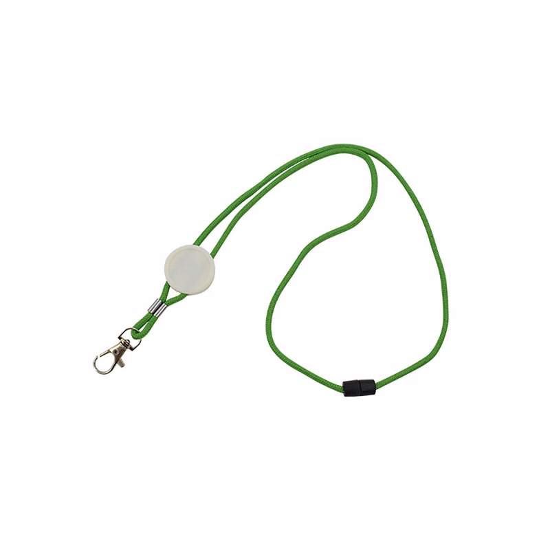 Dual Tone Hanging Lanyard with Metal Clasps