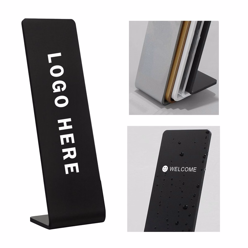 Custom Restaurant Tabletop Acrylic Sign