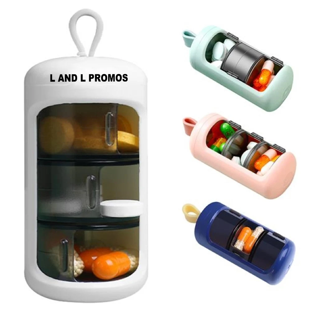 Portable Weekly Pill Organizer 1