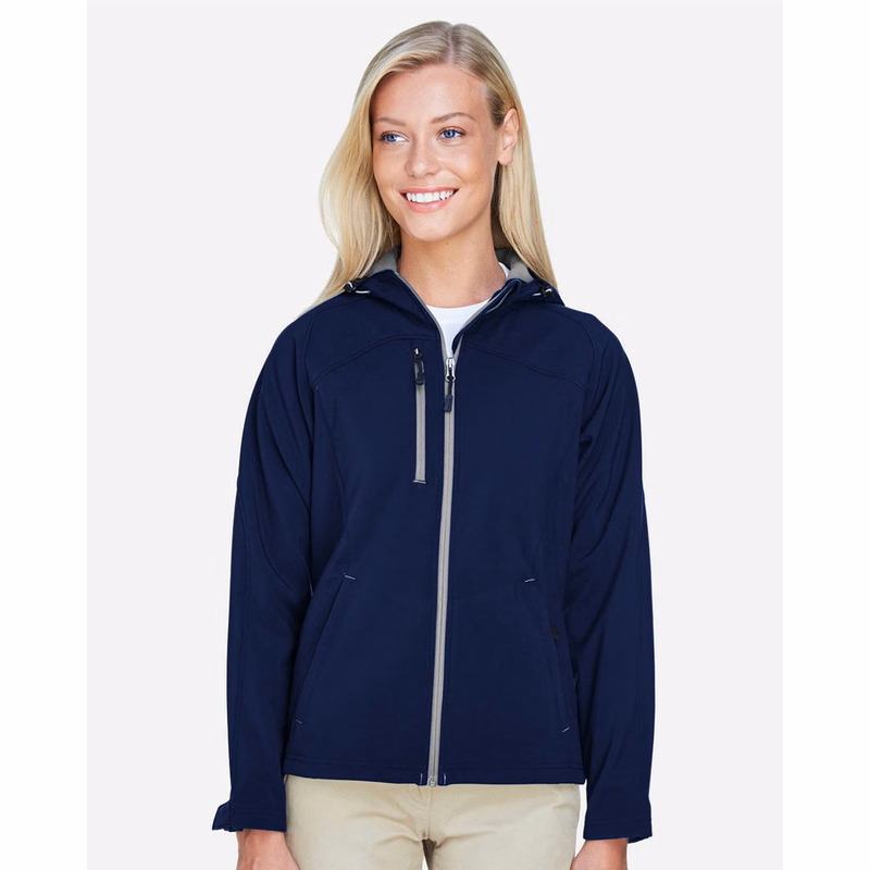 Women's Prospect Two-Layer Fleece Bonded Soft Shell Hooded Jacket - 78166