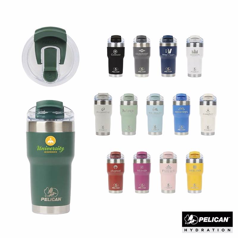 Pelican Traveler™  22 oz. Double Wall Stainless Steel Travel Tumbler