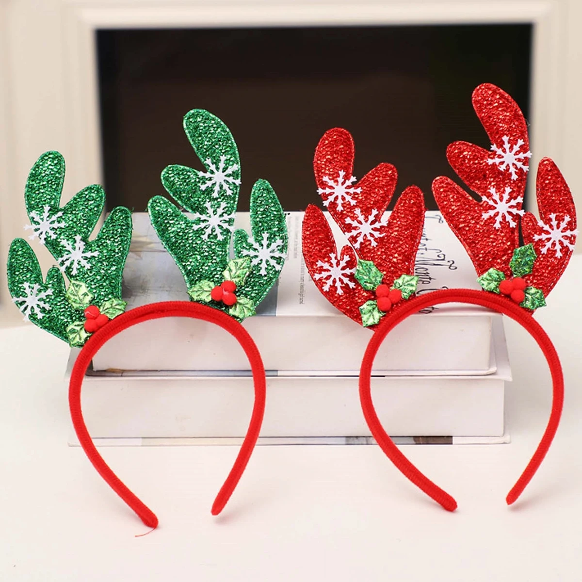 Christmas Antler Headband Hair Hoop 1