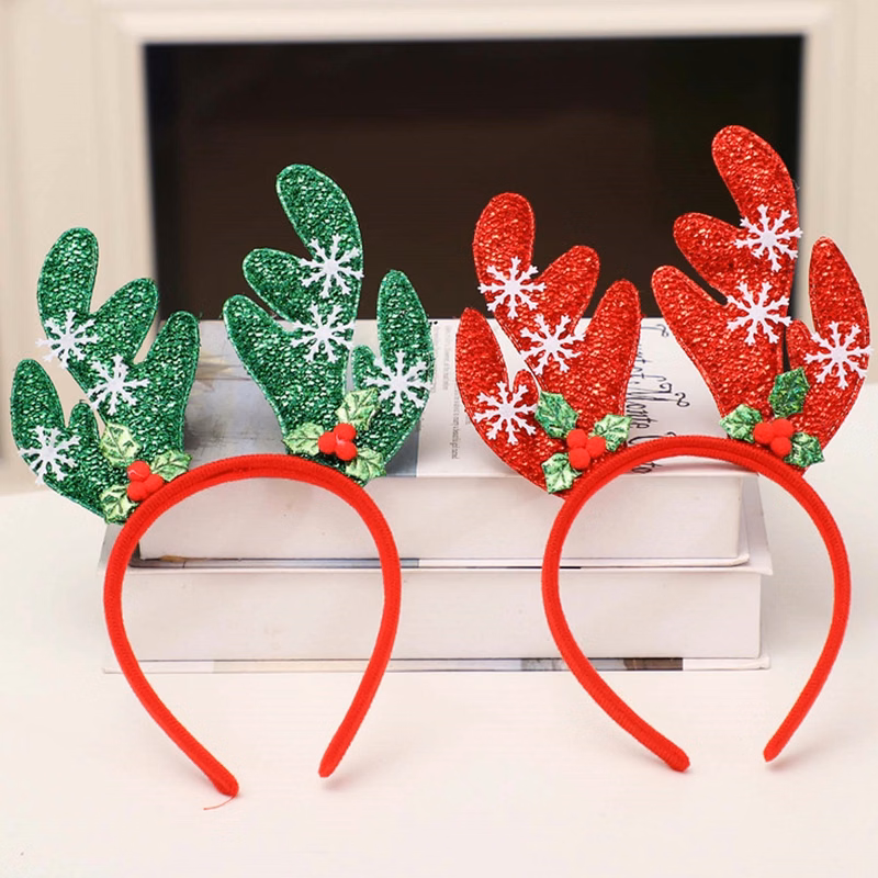 Christmas Antler Headband Hair Hoop