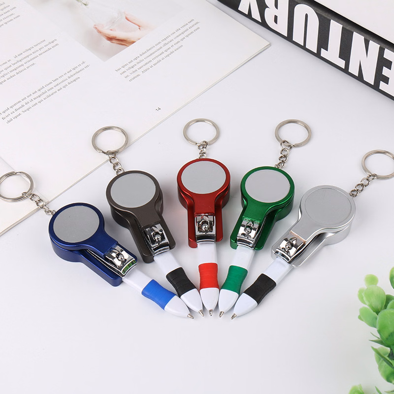 Multifunctional Pen with Nail Clipper and Mirror