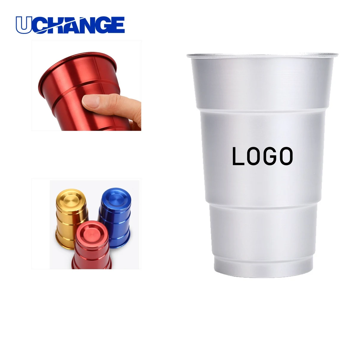Stadium Aluminum Cup Container 1
