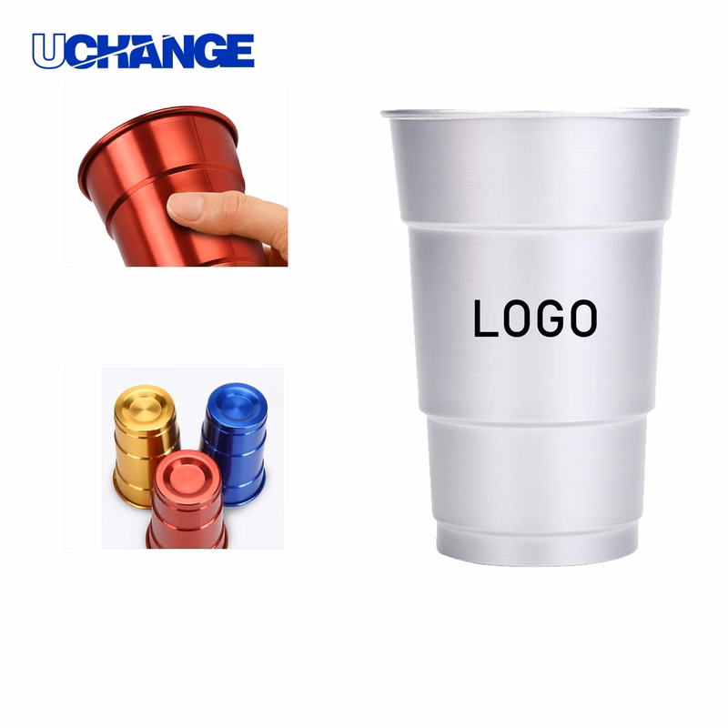 Stadium Aluminum Cup Container