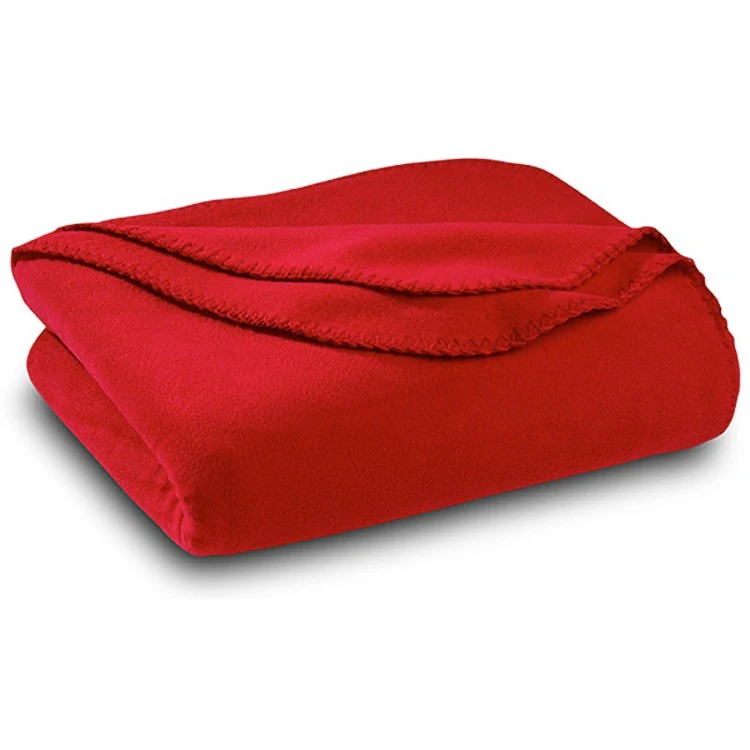 Red Polar Fleece Blanket 1