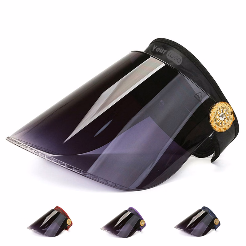 Plastic large brim sun hat