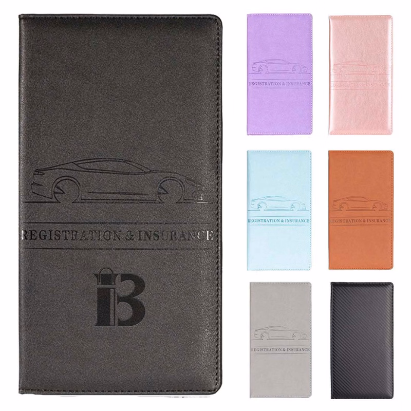 PU Leather ID Driver's License Storage Card Bag
